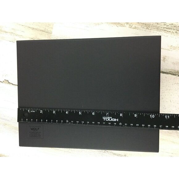 PACKAGING ONLY Box from WOLF Mustard Maria Medium Travel Jewelry Case - Picture 12 of 12